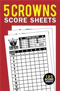 5 Crowns Score Sheets