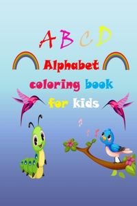 ABCD Alphabet coloring book for kids