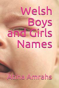 Welsh Boys and Girls Names