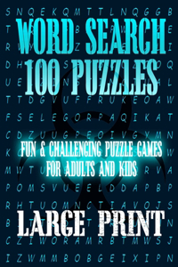 Word Search 100 Puzzles Large Print