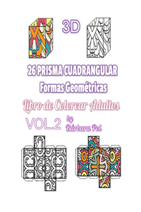 3D - 26 Prisma Cuadrangular Formas Geométricas