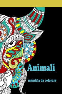 Animali mandala da colorare