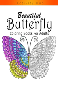 Butterfly Coloring Book For Adults