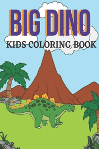 Big Dino Kids Coloring Book