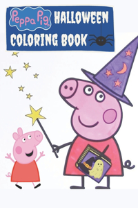 halloween peppa pig coloring book