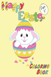 Happy Easter Coloring Book age 2+