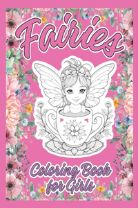 Fairies Coloring Book for Girls