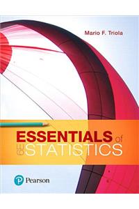 Essentials of Statistics Plus Mylab Statistics with Pearson Etext -- 24 Month Access Card Package