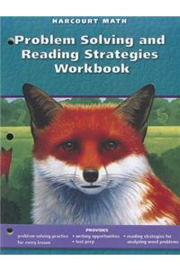 Harcourt Math California, Problem Solving and Reading Strategies Workbook Grade 5