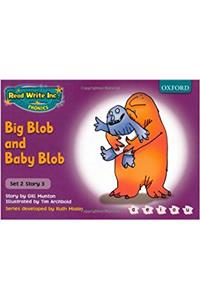Read Write Inc. Phonics: Purple Set 2 Storybooks: Big Blob and Baby Blob