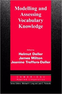 Modelling and Assessing Vocabulary Knowledge