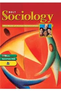 Holt McDougal Sociology: The Study of Human Relationships Homeschool Package