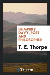 Humphry Davy, Poet and Philosopher
