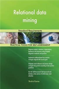 Relational data mining Standard Requirements
