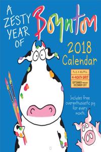 Zesty Year of Boynton Wall Calendar 2018