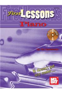 First Lessons Piano [With CD]