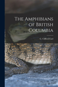 Amphibians of British Columbia