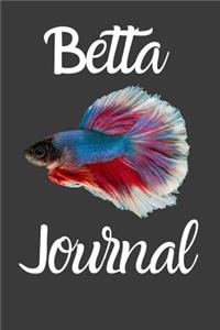 Betta Journal: Blank Lined Book For Betta Fish Tank Maintenance. Great For Monitoring Water Parameters, Water Change Schedule, And Breeding Conditions.