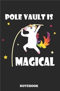 Pole Vault Is Magical Notebook
