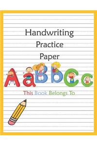 Handwriting Practice Paper