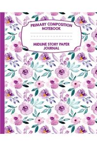 Primary Composition Notebook Midline Story Paper Journal