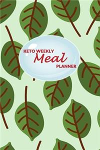 Keto Weekly Meal Planner