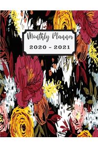 Monthly Planner 2020 - 2021