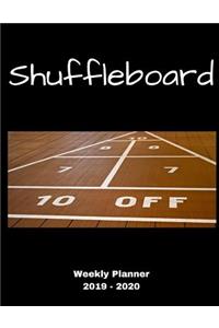 Shuffleboard 2019 - 2020 Weekly Planner