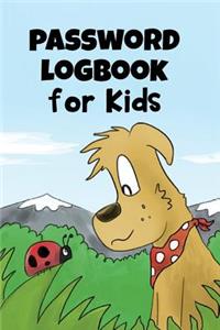 Password Logbook For Kids