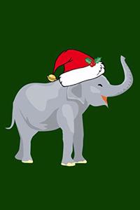 Cute Christmas Elephant Journal