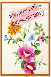 Planner Daily Calendar 2019
