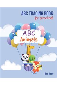 Animals ABC Tracing Book For Preschool