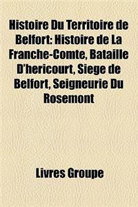 Histoire Du Territoire de Belfort