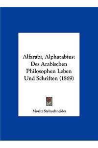 Alfarabi, Alpharabius