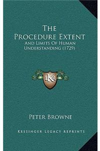The Procedure Extent