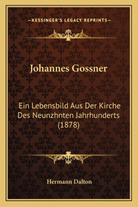 Johannes Gossner