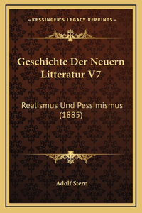Geschichte Der Neuern Litteratur V7