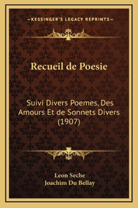Recueil de Poesie