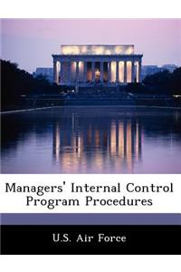 Managers' Internal Control Program Procedures
