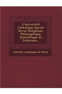 L'Universite Catholique (Paris)