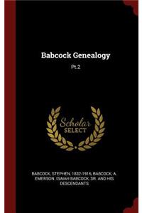 Babcock Genealogy