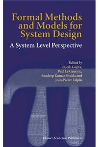 Formal Methods and Models for System Design