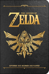 Legend of Zelda 16-Month 2025-2026 Weekly/Monthly Planner Calendar