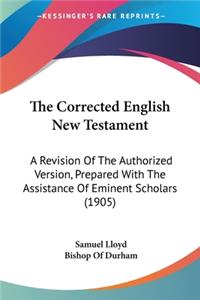 The Corrected English New Testament