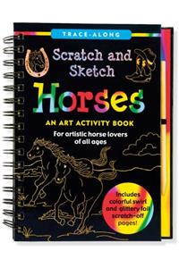 Scratch & Sketch Horses