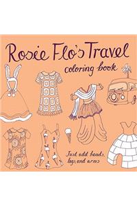 Rosie Flo's Travel Coloring Book