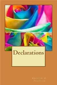 Declarations