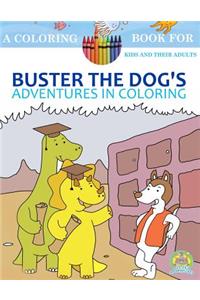 Buster The Dog's Adventures in Coloring