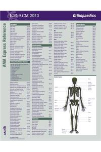 ICD-9-CM 2013 Express Reference Coding Card Orthopaedics