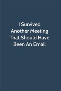 I Survived Another Meeting That Should Have Been An Email